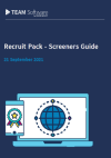 Click to download/view the Timegate Web Recruitment Screeners Guide